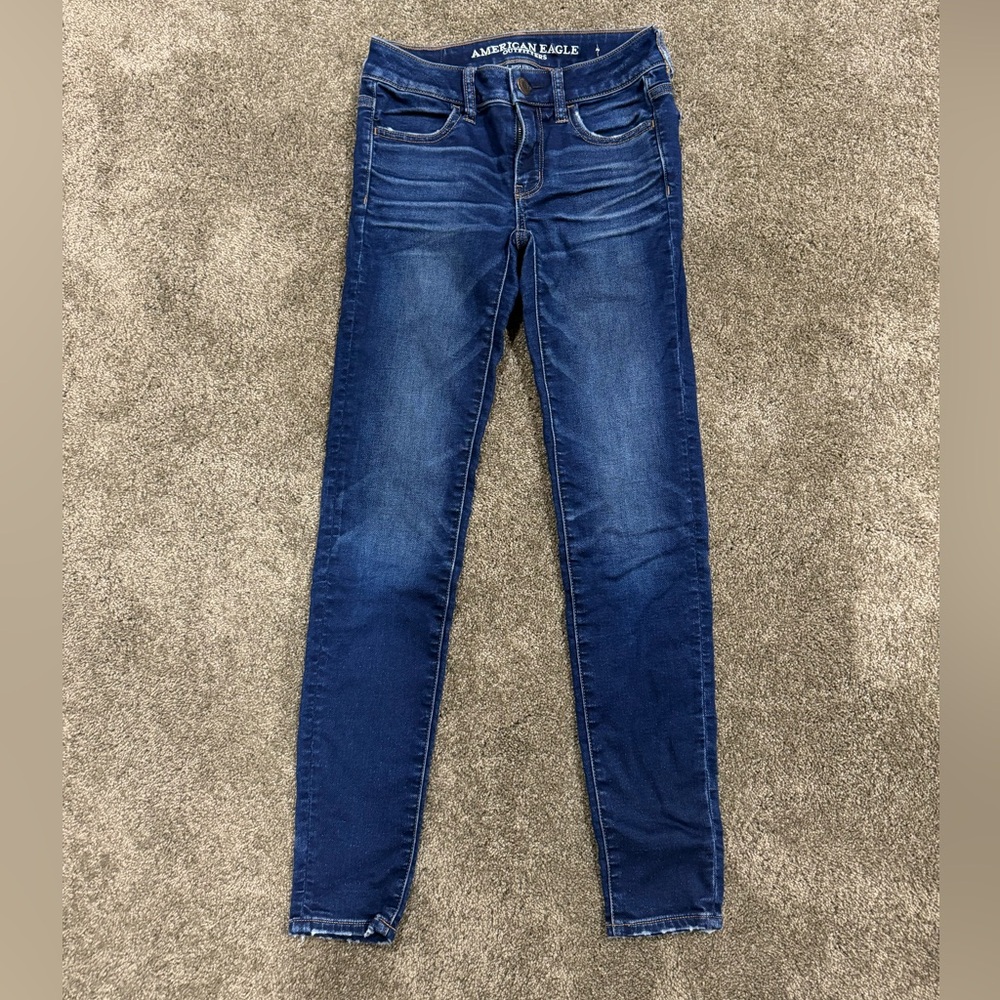 American Eagle Outfitters - women’s jeans - super stretch leggings - 0 regular